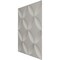 Ekena Millwork 19 5/8in. W x 19 5/8in. H Wallflower EnduraWall Decorative 3D Wall Panel Covers 2.67 Sq. Ft. WP20X20WAGLN - alternate 6